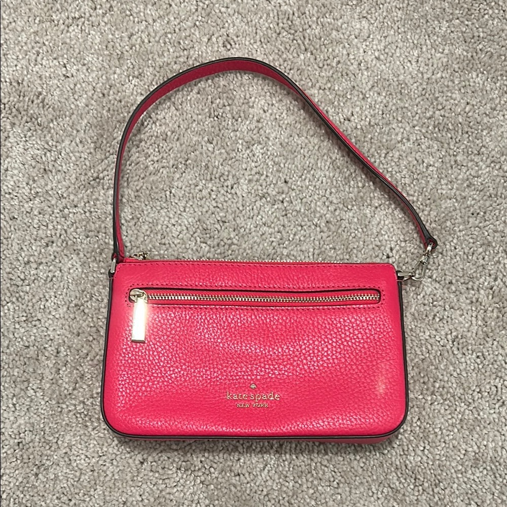 Kate Spade Pink Leather Shoulder Bag